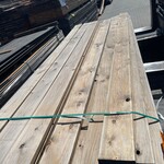 Ca. 17x Douglas Vlonderplanken, 28x145mm, lengte 300cm